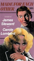 Made For Each Other [1939] VHS 2003 James Stewart &amp; Carole Lombard NEW/Sealed - £1.75 GBP