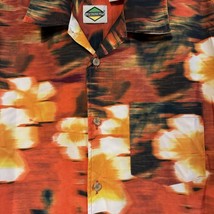 Flipbox Shirt Men&#39;s Adult XL Red Hawaiian Casual Short Sleeve Button Dow... - £11.75 GBP