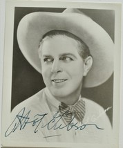HOOT GIBSON Signed Photo - American rodeo champion, film actor, film director, p - £281.49 GBP