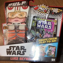 Star Wars Luke Skywalker SnapBot Pulp Heroes Pull Back - £7.43 GBP