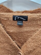 Girls' Small 6/6X Orange Fuzzy Cardigan - art class New With Tags  image 3