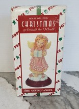 Vintage House Of Lloyd CHRISTMAS AROUND THE WORLD The Giving Angel 1996 New - $11.23