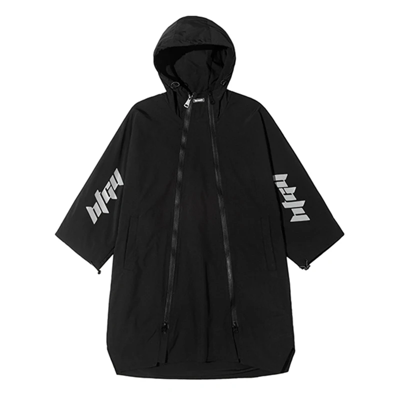Techwear Men Cargo Jackets Coats Windbreaker Hooded Zipper  Functional Streetwea - £290.59 GBP