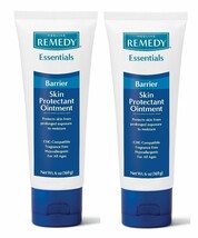 2 Medline MSC092B06 Remedy Barrier Skin Protection Ointment 6 oz, Exp. 12/2024 - £16.21 GBP