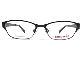 Converse K023 BLACK Kids Eyeglasses Frames Purple Rectangular Full Rim 48-15-135 - £43.97 GBP