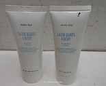 Mary Kay satin hands and body buffing cream and hydrating lotion travel ... - $9.89