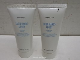 Mary Kay satin hands and body buffing cream and hydrating lotion travel ... - £7.77 GBP