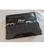 Morgan Taylor Sauvage Animal Imprimé 50/50 Double Ajusté Plat Drap Couss... - $771.60 MXN