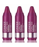 Clinique Chubby Stick Intense Lip Colour Balm Roundest Raspberry - Lot o... - $24.95