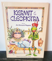 Vintage Kermit &amp; Cleopigtra Hardback 1981 Jim Henson Muppets - $14.84