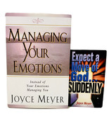 Managing Your Emotions &amp; Expect A Move Of God... Suddenly By Joyce Meyer... - £7.95 GBP