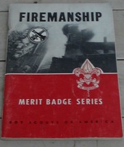 Vintage Boy Scout Booklet, Firemanship, Merit Badge Series 1964 - £5.42 GBP