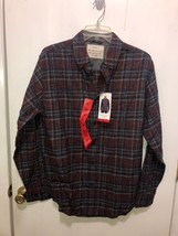 NWT Weatherproof Vintage Plaid Flannel Mens SZ Medium Shirt Long Sleeve - $17.81