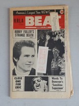 KRLA BEAT NEWSPAPER VOL 2 No 21 August 13, 1966-Bobby Fuller&#39;s Strange D... - £19.45 GBP