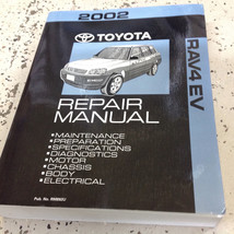 2002 Toyota Rav4 RAV 4 EV Electric Vehicle Service Shop Repair Manual NEW - £184.21 GBP