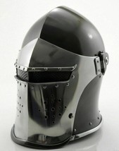 Medieval Barbute Helmet Greek Spartan Roman Knight Armour Barbuta V Day Gift - £56.70 GBP