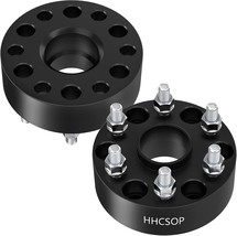 6x5.5 Wheel Spacers 2&quot; (50mm) 6 Lug Bore 78.1mm with M14x1.5 Studs for Chevy - $123.53