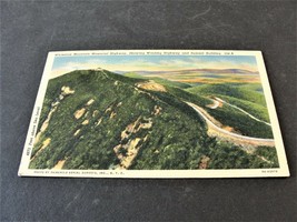 Whiteface Mountain Memorial Highway, New York - Linen 1945 Postmarked Postcard. - £11.27 GBP