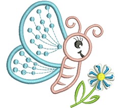 Butterfly simple design  Butterfly embroidery design - $1.35