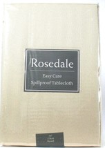1 Ct Benson Mills Rosedale Easy Care Spill Proof Table Cloth 70 in Round... - £21.23 GBP