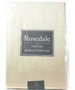 1 Ct Benson Mills Rosedale Easy Care Spill Proof Table Cloth 70 in Round... - $37.01 CAD