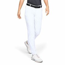 Under Armour Women&#39;s Golf Links Fitted Pant White SZ 16 1326934-100 - $69.99
