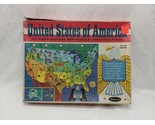 Vintage Whitman United States Of America 100 Piece Picture Map Puzzle - £23.25 GBP
