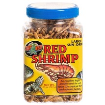 Zoo Med Large Sun-Dried Red Shrimp - 2.5 oz - £9.44 GBP