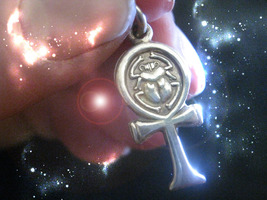 HAUNTED NECKLACE ANCIENT SCARAB OF EXTREME POWER & PROTECTION SECRET OOAK MAGICK image 2