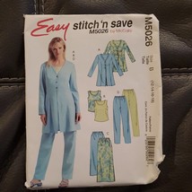 McCalls Stitch N Save Pattern M5026 Tunic Tank Pants Skirt UNCUT Sz 12 14 16 18 - £7.58 GBP