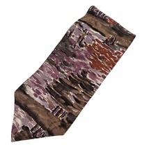 Oscar de la Renta Mens Neck Tie Couture Collection Silk - £15.82 GBP