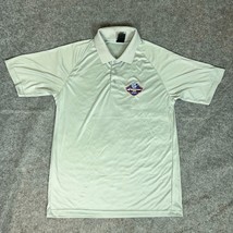 Quick Lane Bowl Men Shirt Large Polo Gray Blue Short Sleeve Button NCAA ... - $24.98