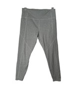 JoyLab Women&#39;s Pocket Leggings Gray Workout Pants Stretch Size XL - £10.05 GBP