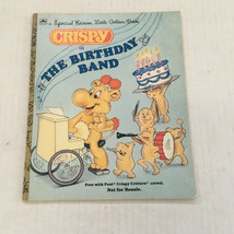 Post crispy critters cereal promotional PB book Crispy in the birthday b... - $19.75