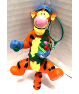 Disney Winnie The Pooh TIGGER 4&quot; Rubber Christmas Ornament - $7.92