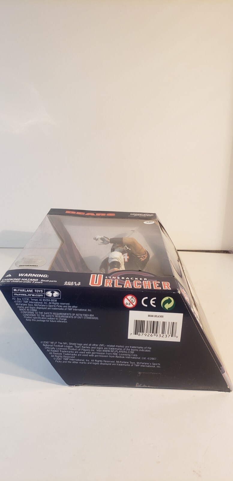 Brian Urlacher McFarlane Collectors Edition Chicago Bears MLB HOF NEW Item image 6