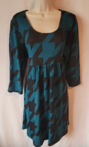 Reborn Black &amp; Teal Dress – Size 1 XL - $29.99