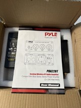 Pyle PDA22BT Desktop Bluetooth Audio Amplifier - Compact Mini Blue Serie... - $64.35