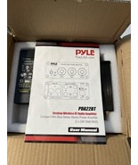 Pyle PDA22BT Desktop Bluetooth Audio Amplifier - Compact Mini Blue Serie... - £50.31 GBP
