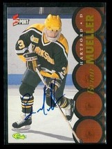 Vintage 1995 Classic 5SPORT Autograph Hockey Card Brian Mueller Golden Knights B - £11.78 GBP