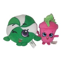 Moose  Lot 2 Shopkins™ Plush Peta Plant Flowerpot Peppermint Stuffed Animal 6&quot; - £7.18 GBP