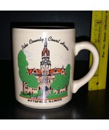 Vintage Pike County Courthouse Pittsfield Illinois mug - £4.71 GBP