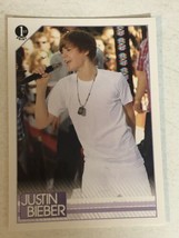 Justin Bieber Panini Trading Card #50 - £1.57 GBP