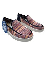 Hey Dude Sunapee Craft Shoe Womens 11 Multicolor Slip On Aztec Bohemian ... - $54.61 CAD