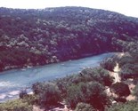 2 Beautiful River Scenes Color Glass Slides 1950&#39;s Rio Grande ? - $24.82