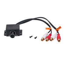 A4A Universal Car Audio Amplifier Remote Level Rca Control Bass Boost Kn... - $23.99