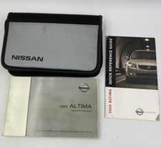 2005 Nissan Altima Owners Manual Set with Case OEM E02B18073 - $15.29