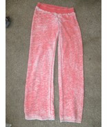 EUC Signorelli Sexy Femmes Rouge Salon, Sweat, Sommeil Pantalon Jambe Large - $348.85 MXN