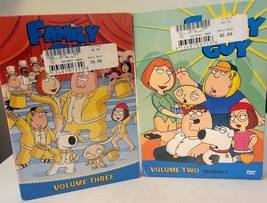 NEW! SEALED! Family Guy Volume Three 3 &amp; Volume Two Season 3 - All Sealed NEW!!! - £10.47 GBP