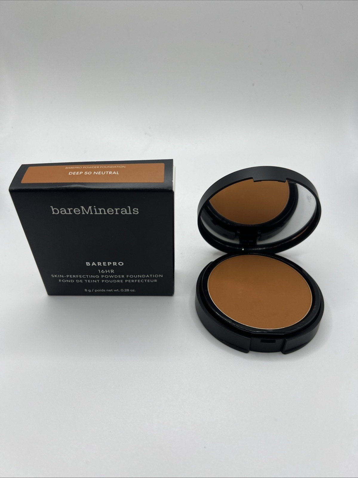 bareMinerals Barepro 16Hr Skin Perfecting Powder Foundation Deep 50 Neut... - $22.76